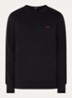 Sweater met logoborduring - Zwart