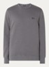Sweater met logoborduring - Grijs