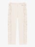 Audun legging met ruches - Creme