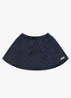 Camielle rok met gevlochten dessin - Donkerblauw