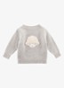 Denn Merino Wool Sweater | Lammy - Grijsmele