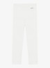 Nienja legging met logo - Gebroken wit