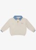 Priem sweater met polokraag - Beige
