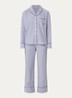Pyjamaset van katoen - Donkerblauw