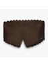 Scallop Edge Deep Sleep Mask - slaapmasker - Chocolate Au Nuit
