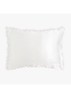 Scallop Edge Pillowcase - kussensloop - Ivoire Lisse No67