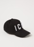 Icon pet met logoborduring - Zwart