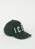Icon pet met logoborduring - Groen