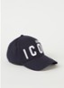 Icon pet met logoborduring - Donkerblauw