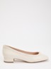 Approve ballerina met logo - Creme