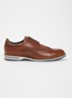Barkings brogue van nubuck - Roodbruin