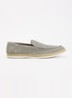 Barnies slip-on van suède - Olijfgroen