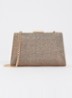 Bellaria clutch met afneembare schouderriem - Roségoud