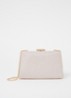 Bellaria clutch met afneembare schouderriem - Lichtroze