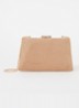 Bellaria clutch met afneembare schouderriem - Camel