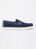 Benzy loafer met gebreid bovenwerk - Donkerblauw
