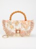 Blooms crossbodytas met afneembare schouderriem - Orange