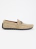 Brackon mocassins van leer - Taupe
