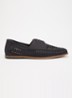 Brinkle bootschoen van nubuck - Donkerblauw