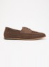 Brinkle bootschoen van nubuck - Bruin