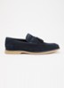 Broddi loafer van suède - Donkerblauw