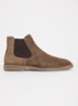 Cashy chelsea boot van suède - Lichtbruin