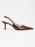 Celise slingback - Bordeauxrood