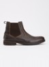 Champy chelsea boot van leer - Donkerbruin