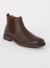 Chorleys chelsea boot van leer  - Donkerbruin