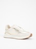 Emotion sneaker met suède details - Goud