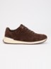 Evelie sneaker met quilt patroon - Donkerbruin