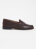 Ginelli loafer van leer - Bordeauxrood
