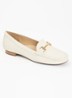Glenniee loafer van suède - Creme