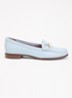 Glenny loafer van leer - Lichtblauw