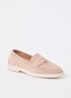 Grinning loafer van suède - Oudroze
