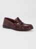 Grisella loafer van leer - Aubergine