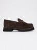 Grissinis T loafer van leer - Donkerbruin
