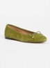 Highest ballerina met lakleren details - Groen