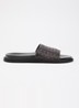 Ivar slipper van leer - Bruin