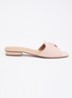 Lindo slipper van leer - Lichtroze