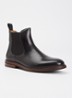Maisen chelsea boot van leer - Zwart