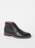 Millers veterboot van leer - Zwart