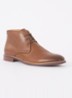 Millers veterboot van leer - Cognac