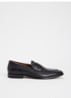 Salford loafer van leer - Zwart
