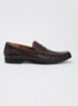 Sammi loafer van leer - Donkerbruin