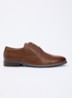 Stanlakes veterschoen van leer - Cognac