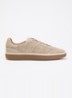 Tony sneaker van suède - Donkerbeige