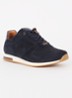 Trilogy sneaker van leer - Donkerblauw