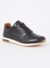 Trilogy sneaker van leer - Zwart