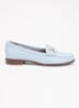 Wide Fit Glenny loafer - Lichtblauw